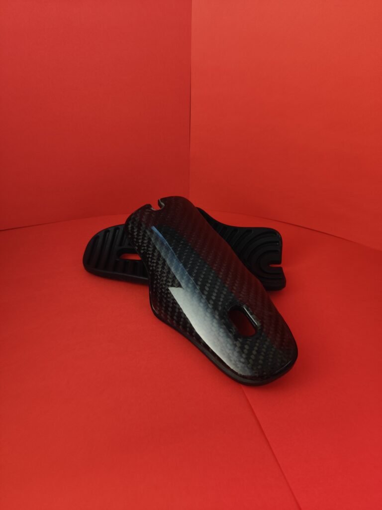 Carbon Fiber Shin Guards - Aydle v1 Glossy